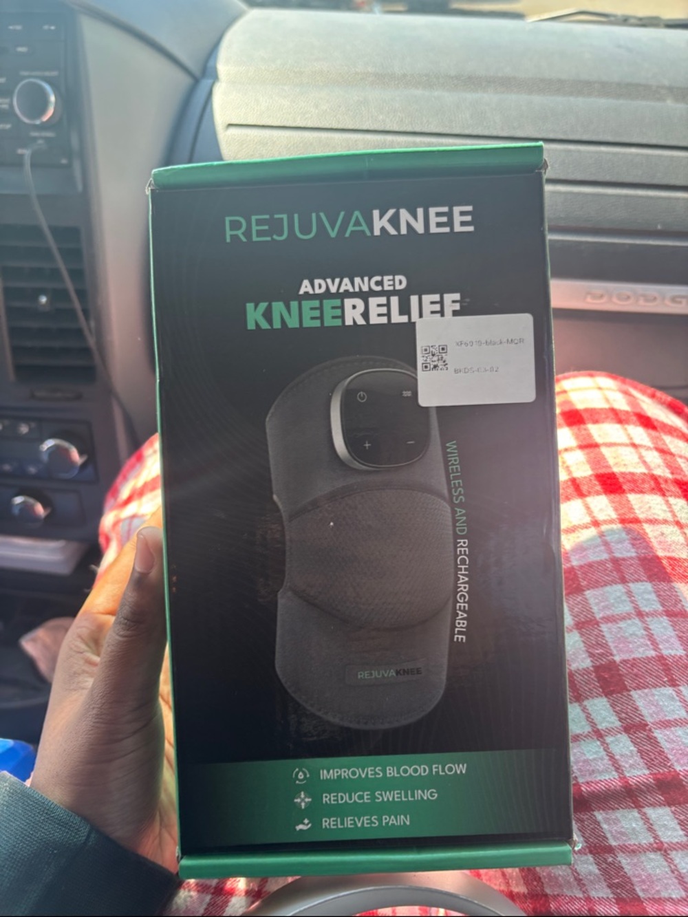 RejuvaKnee Advanced Knee Relief – Black